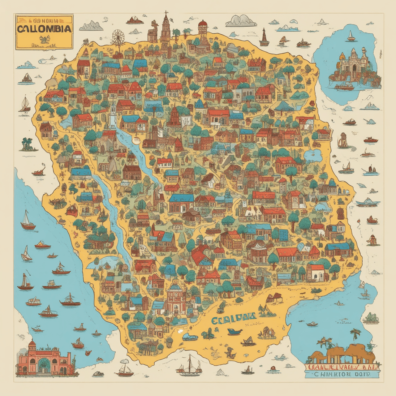 Defensores de la Historia Colombiana game banner