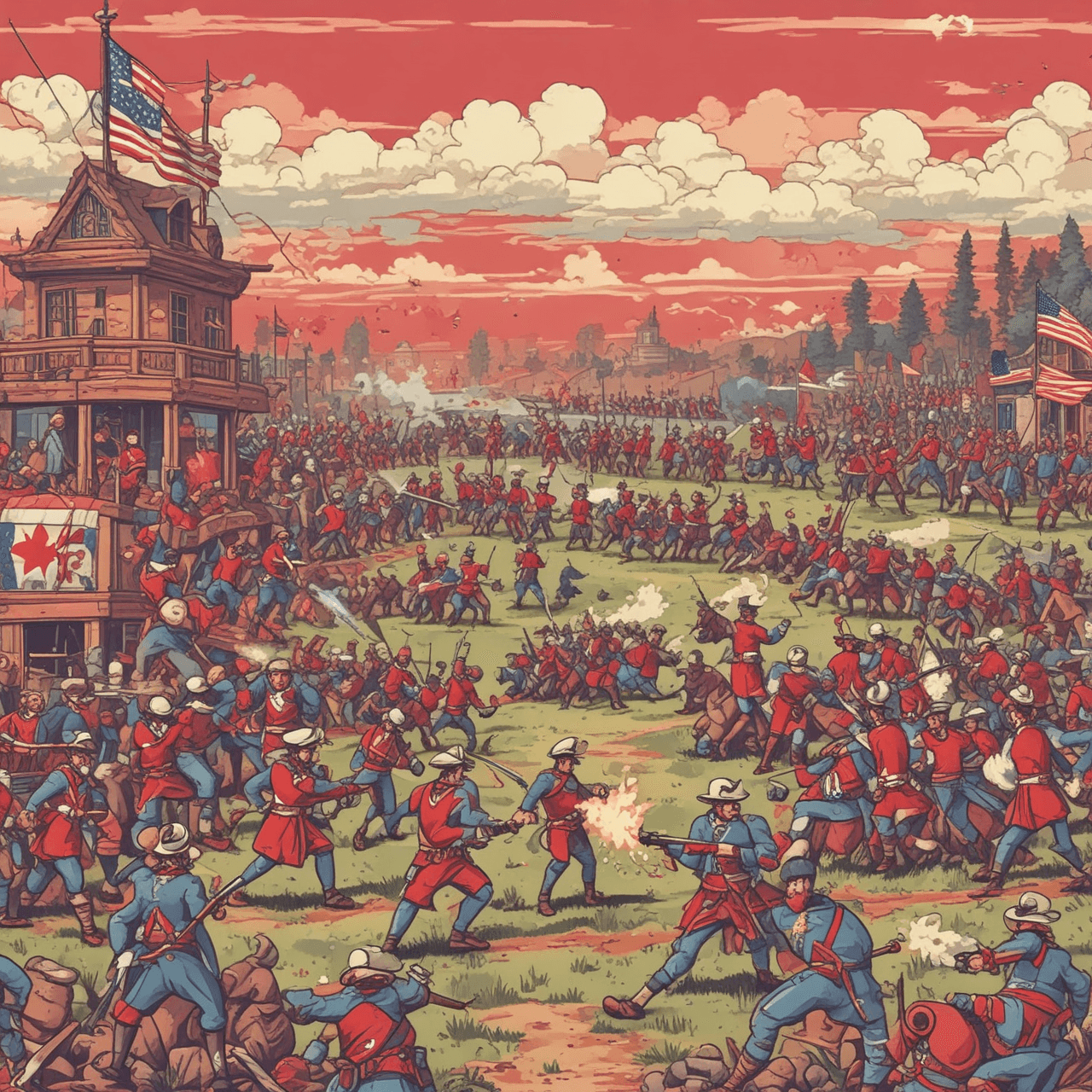 Revolutionary Quiz Adventure game banner