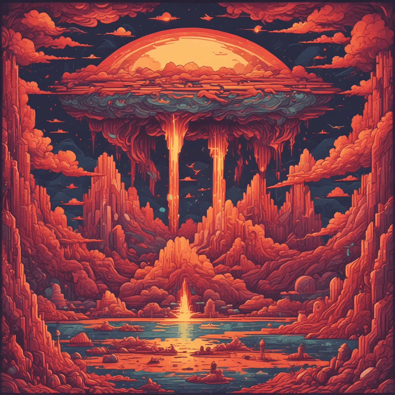 Aventure Quiz Géologique Jetpack game banner