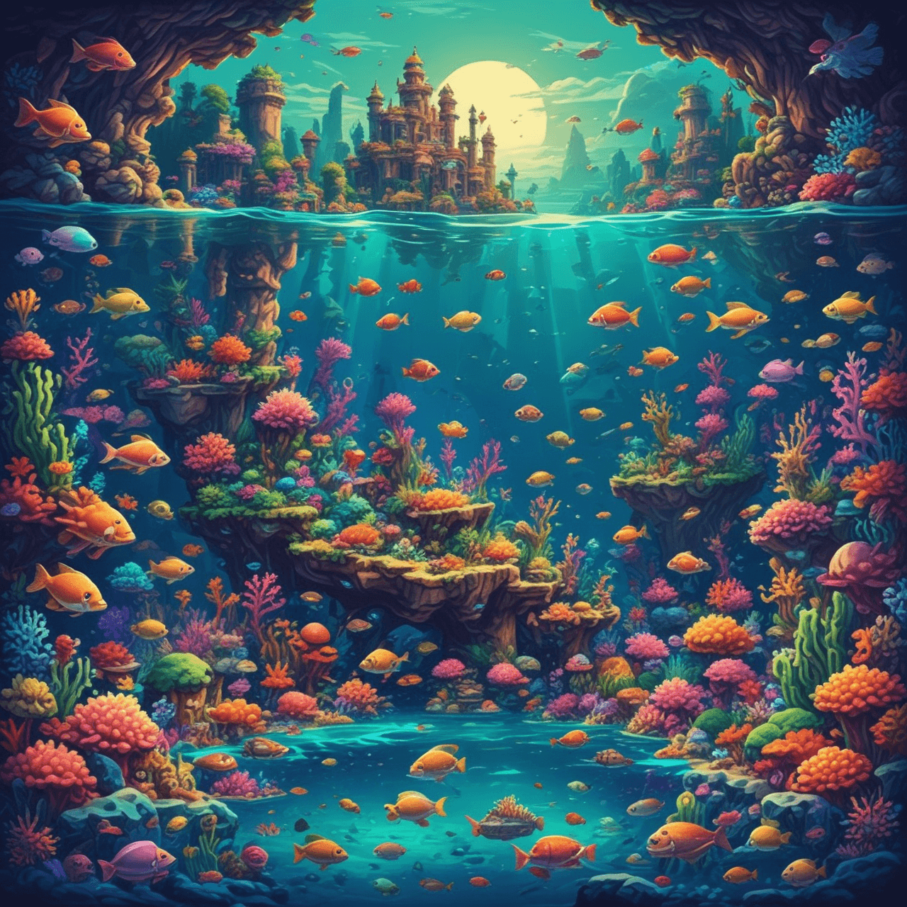 Deep Sea Quiz Dive game banner