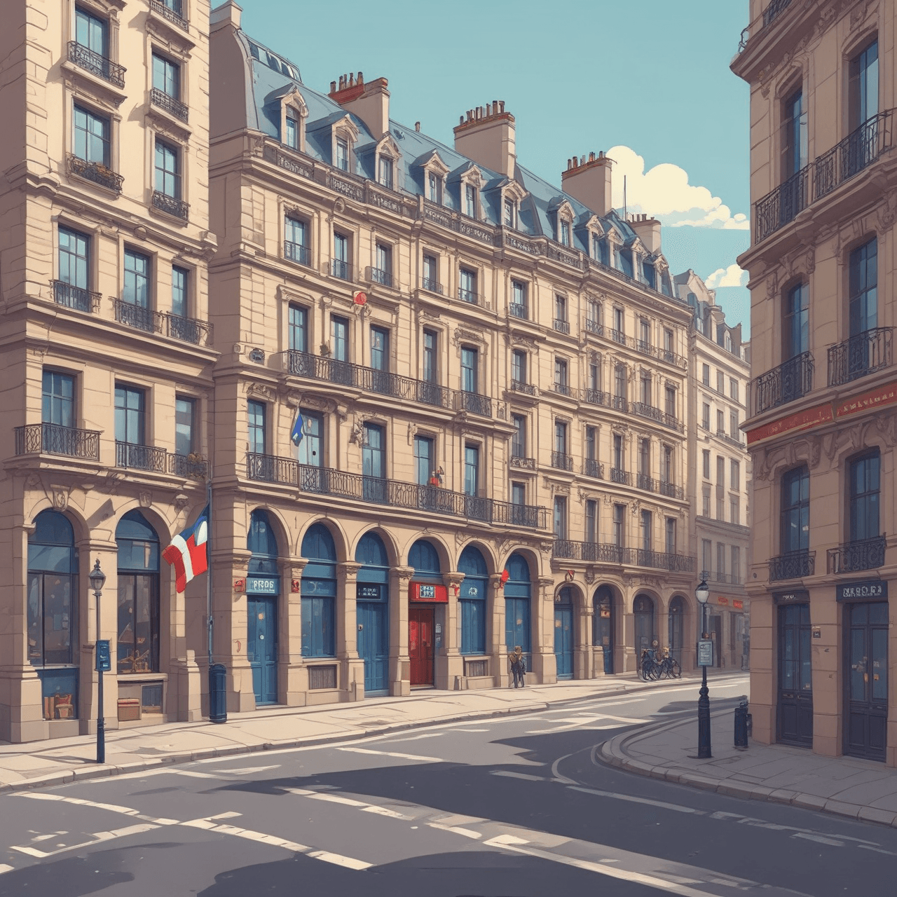 French School Uniform Quiz Run game banner