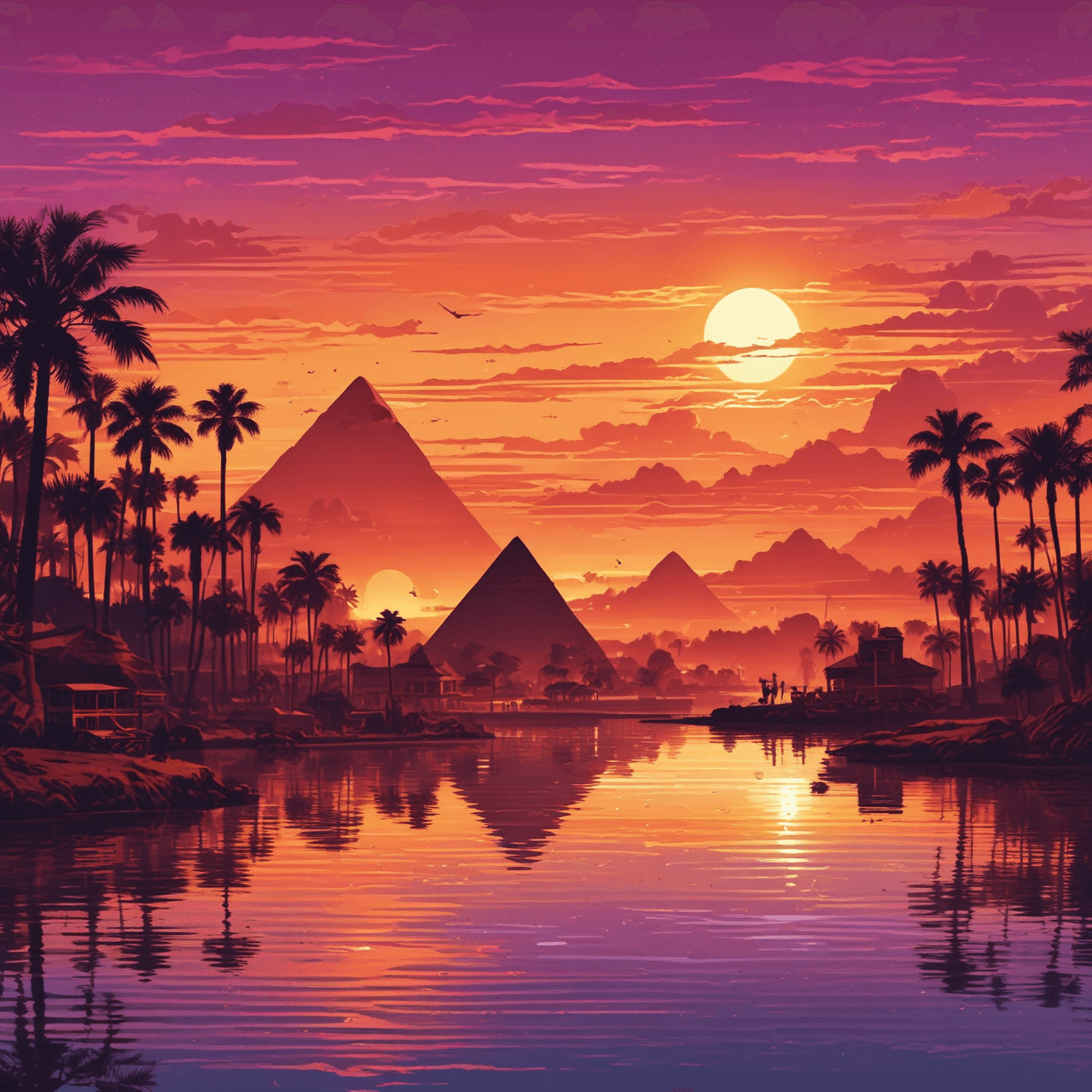 Echoes of the Nile game banner