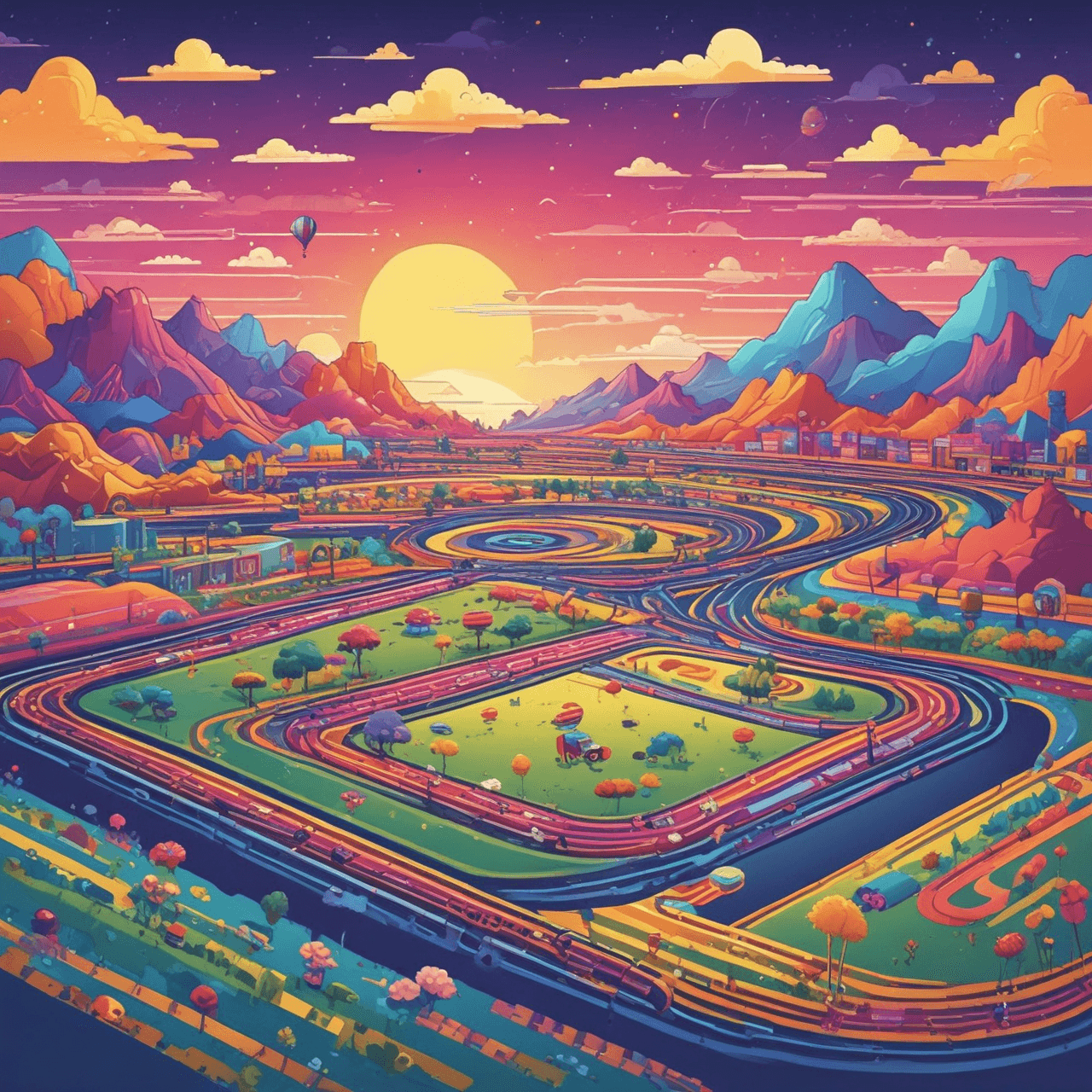 Math Speed Racer game banner