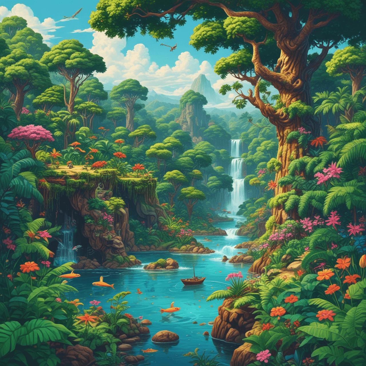 Rainforest Runner Quiz game banner