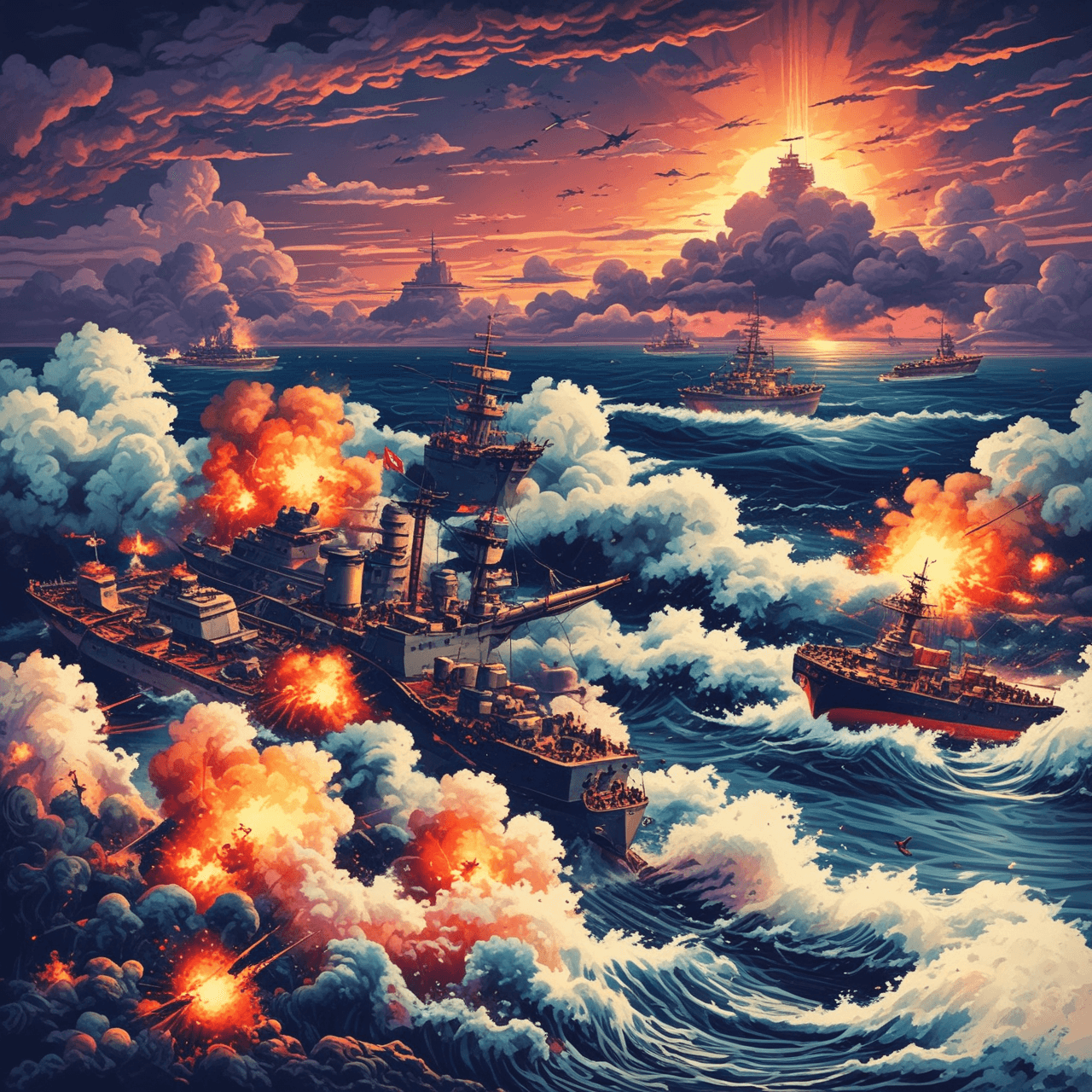 Pacific Front Dash game banner