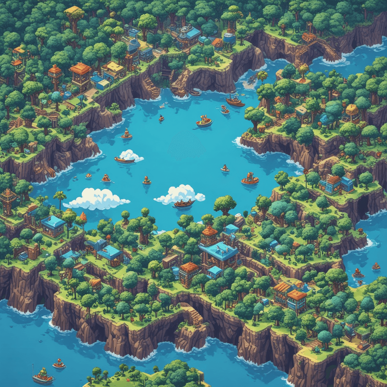 Puente de Fisiología en las Nubes game banner