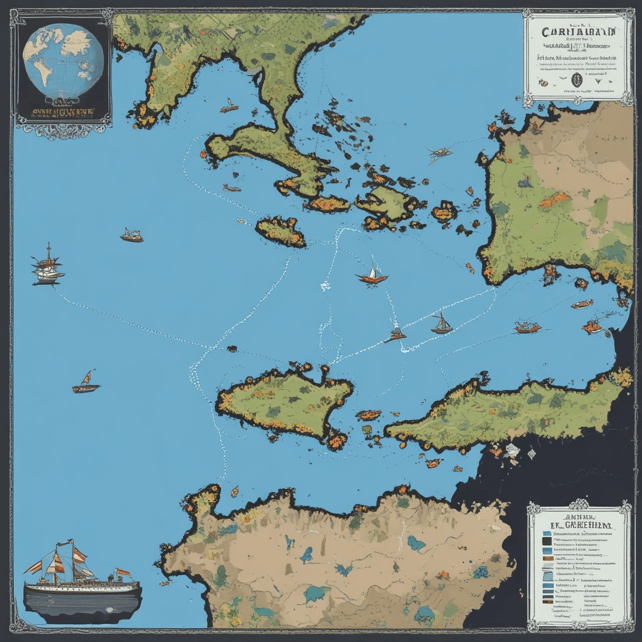 Caribbean Crisis Race game banner
