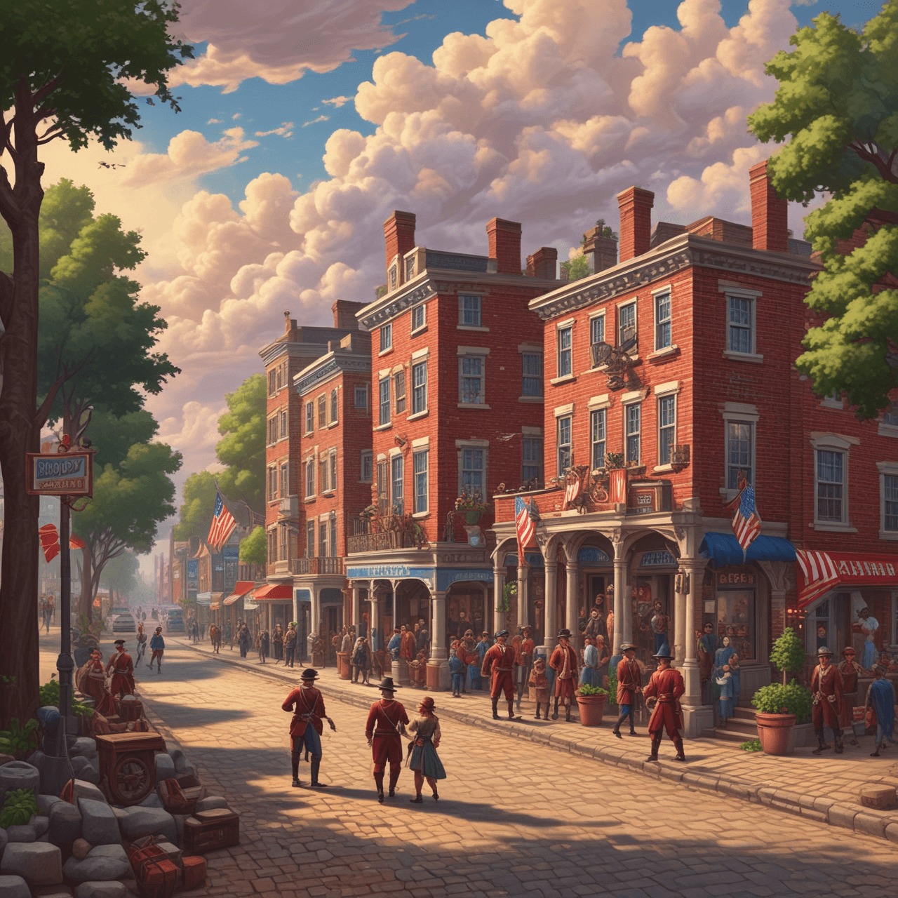 Revolutionary Road Race game banner