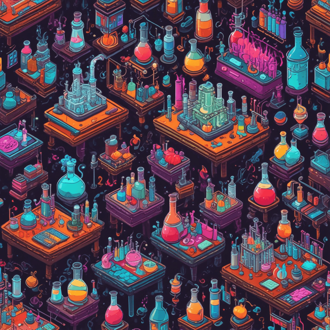 Jetpack Chemistry Adventure game banner