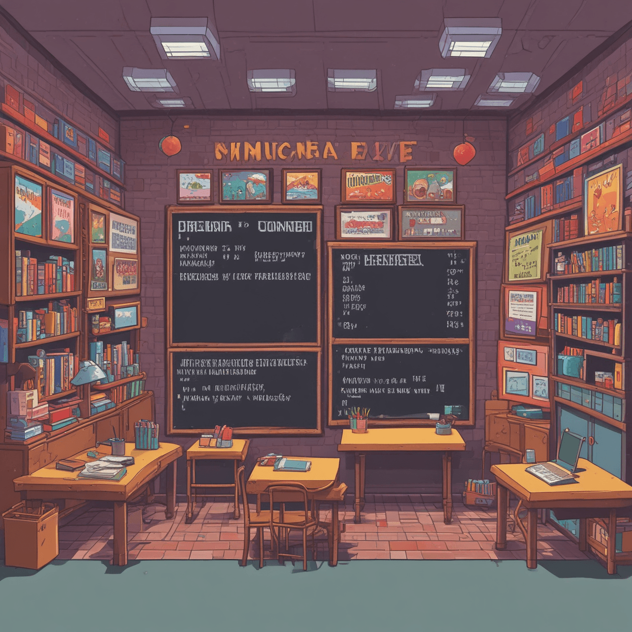 Wortarten Jump game banner