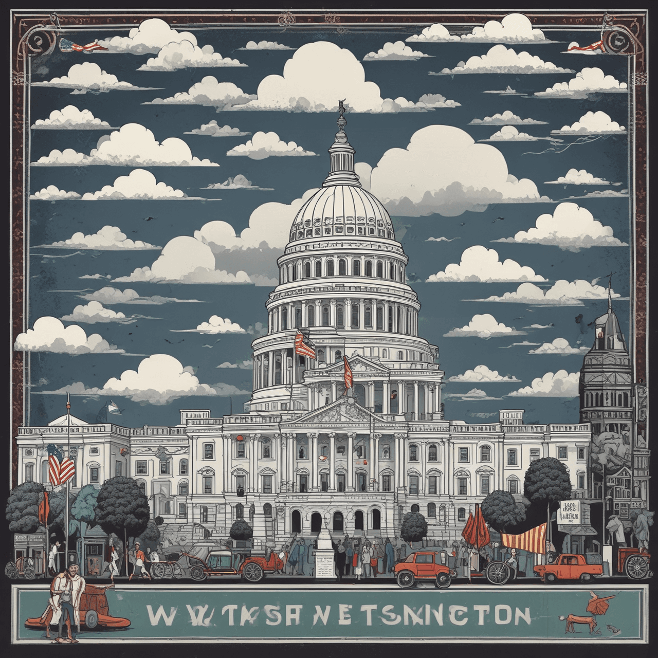 Civics Dash game banner