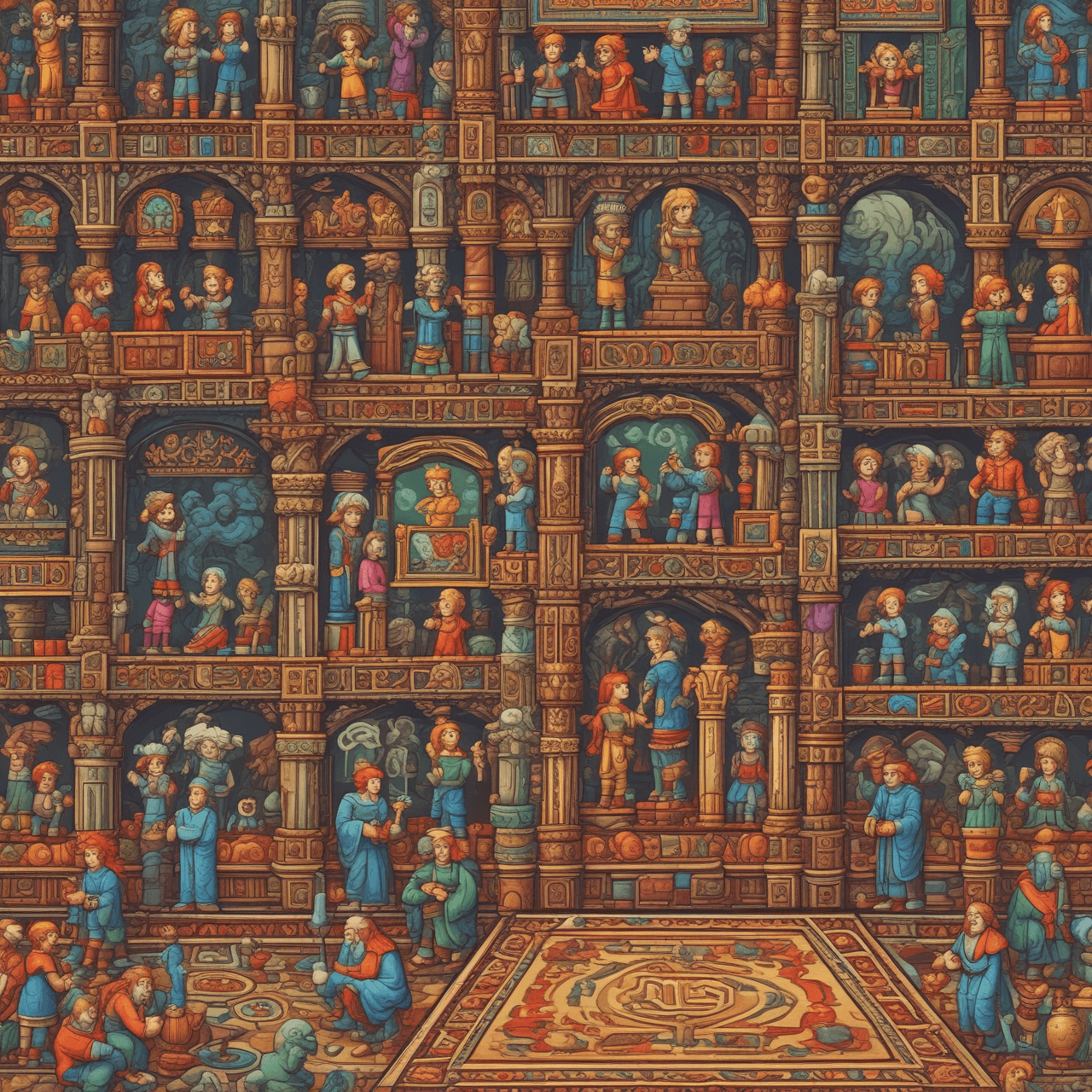 Jetpack Kunstfilosofie Avontuur game banner