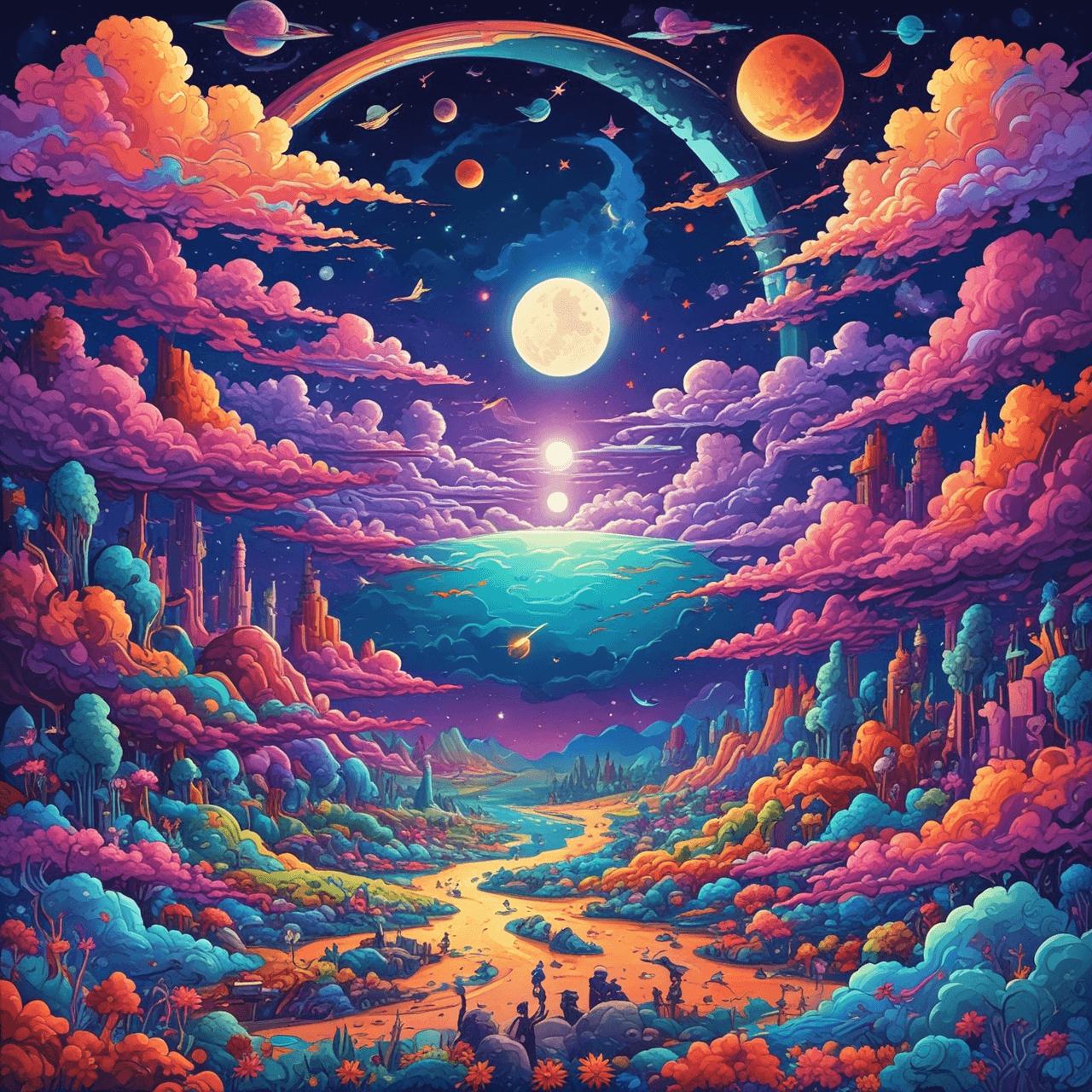 Cosmic Classroom Dash game banner