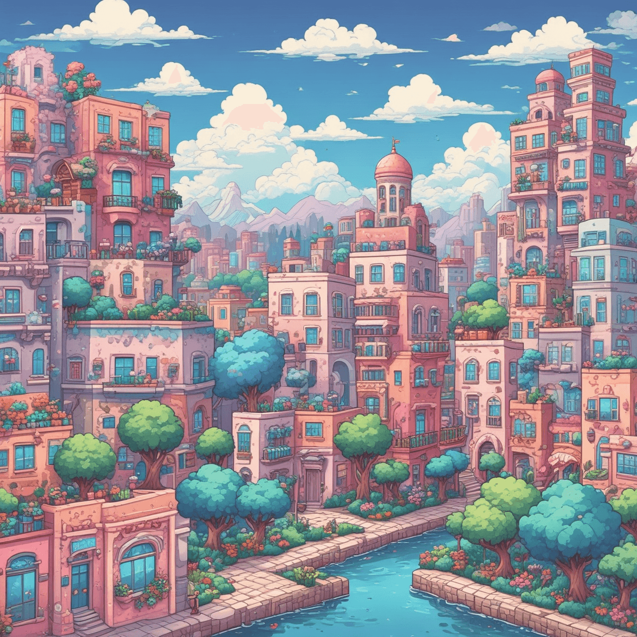 Carrera del Presente Simple game banner