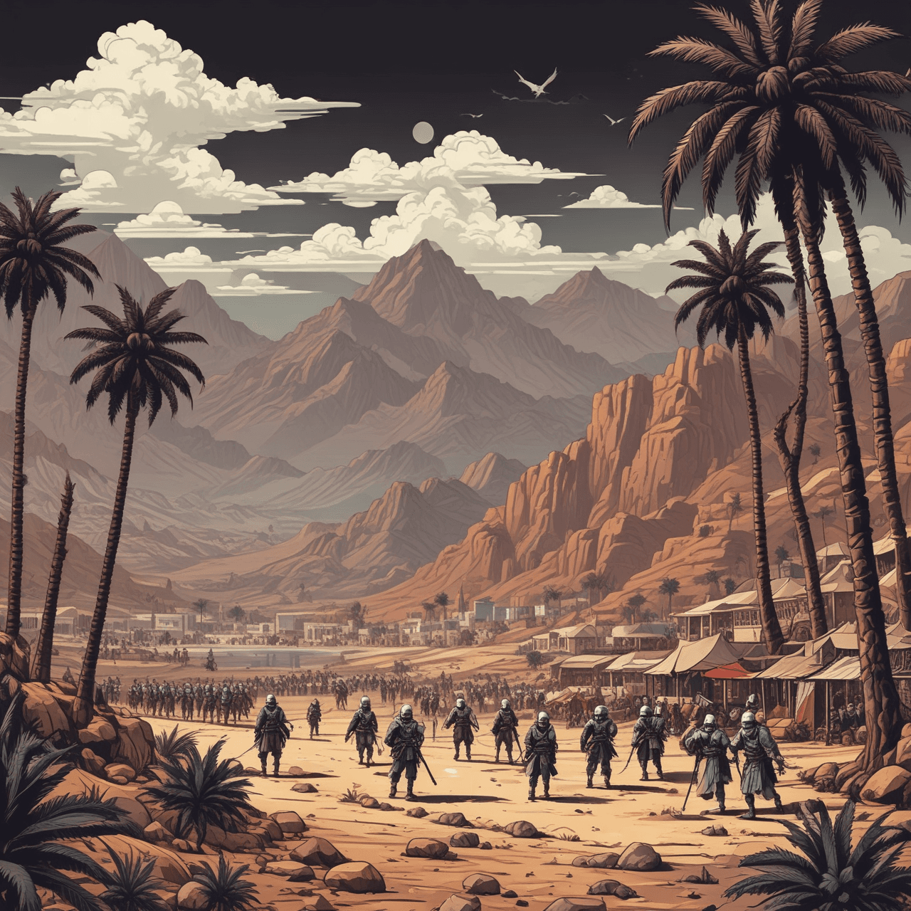 Uhud Run Quiz game banner