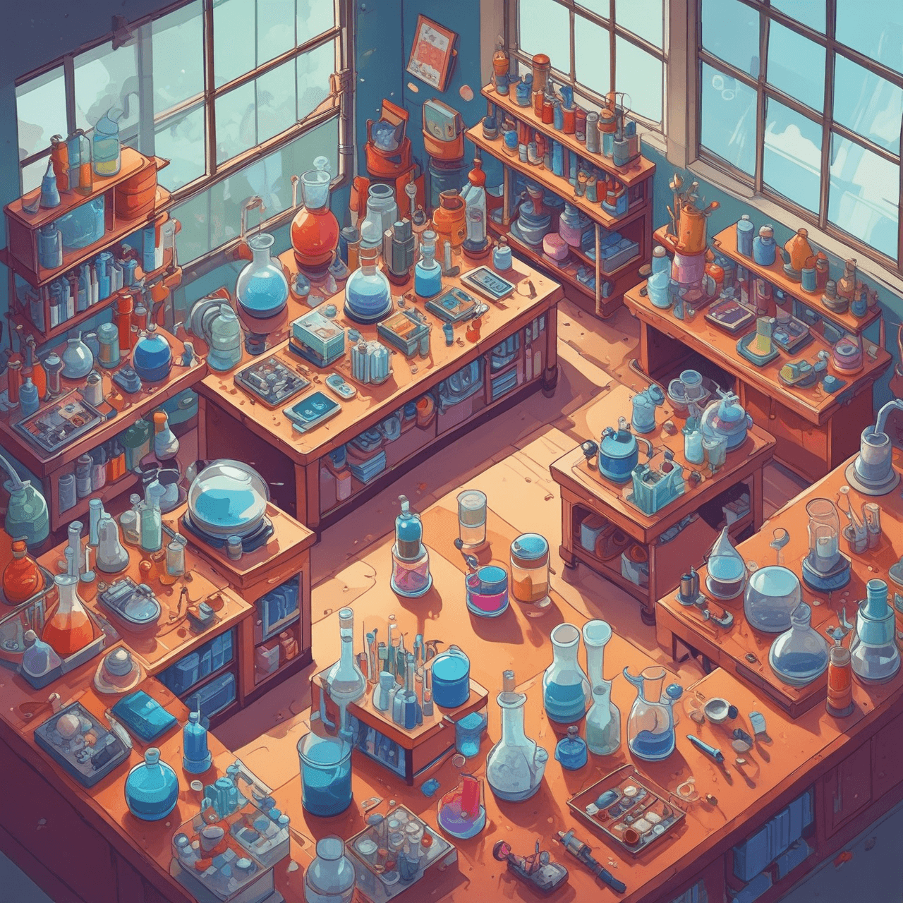 Jambatan Awan Kaedah Saintifik game banner