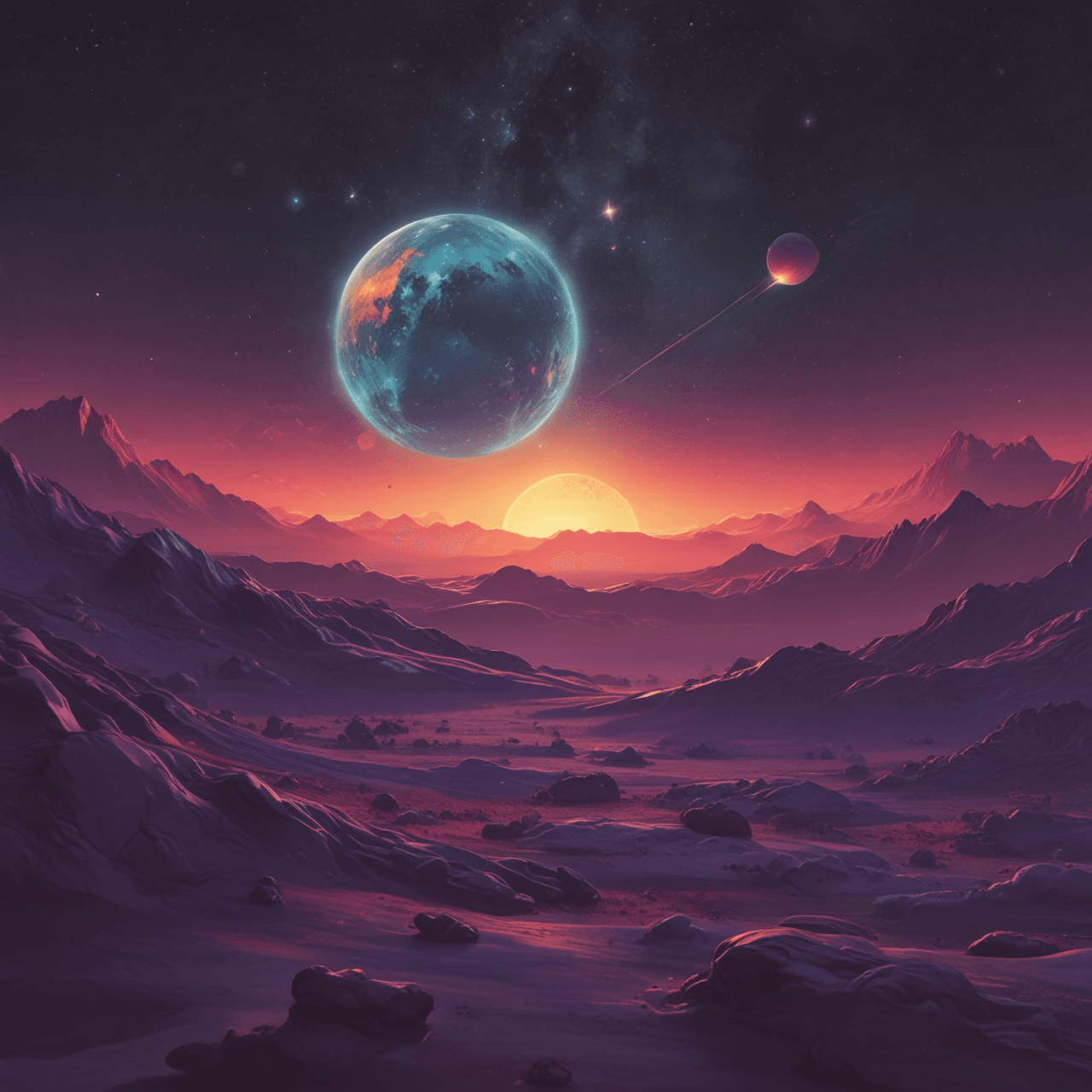 Cosmic Cruiser Race game banner