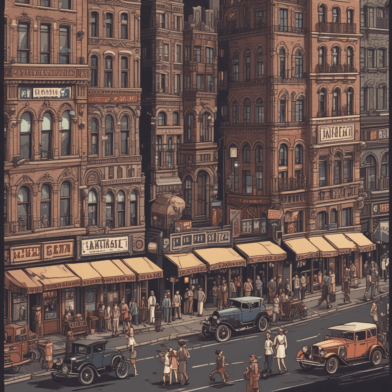 Roaring Twenties Race game banner