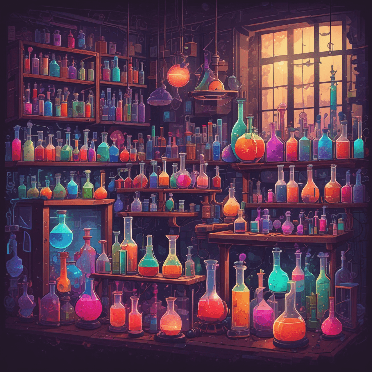 Chemical Reaction Run game banner