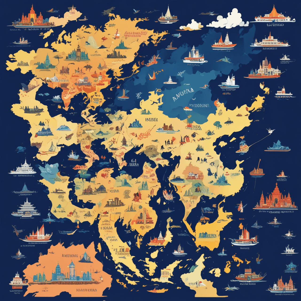 Carrera de Capitales Asiáticas game banner