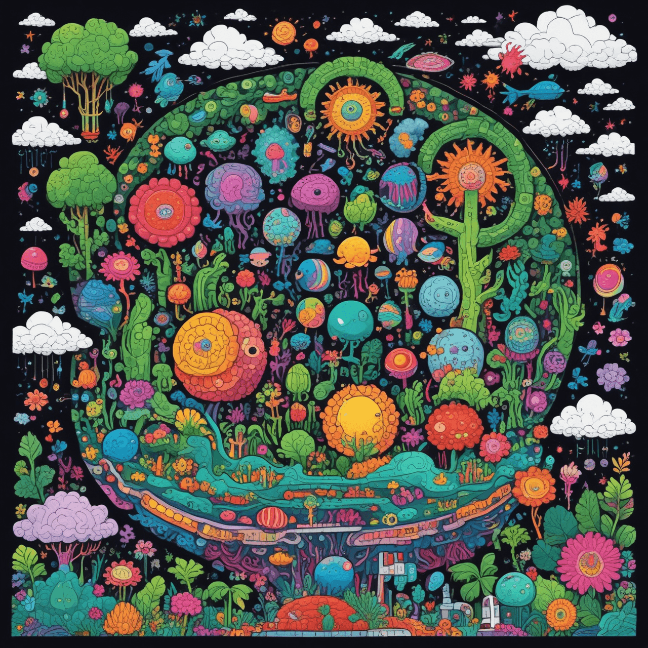 Biology Cloud Hop game banner