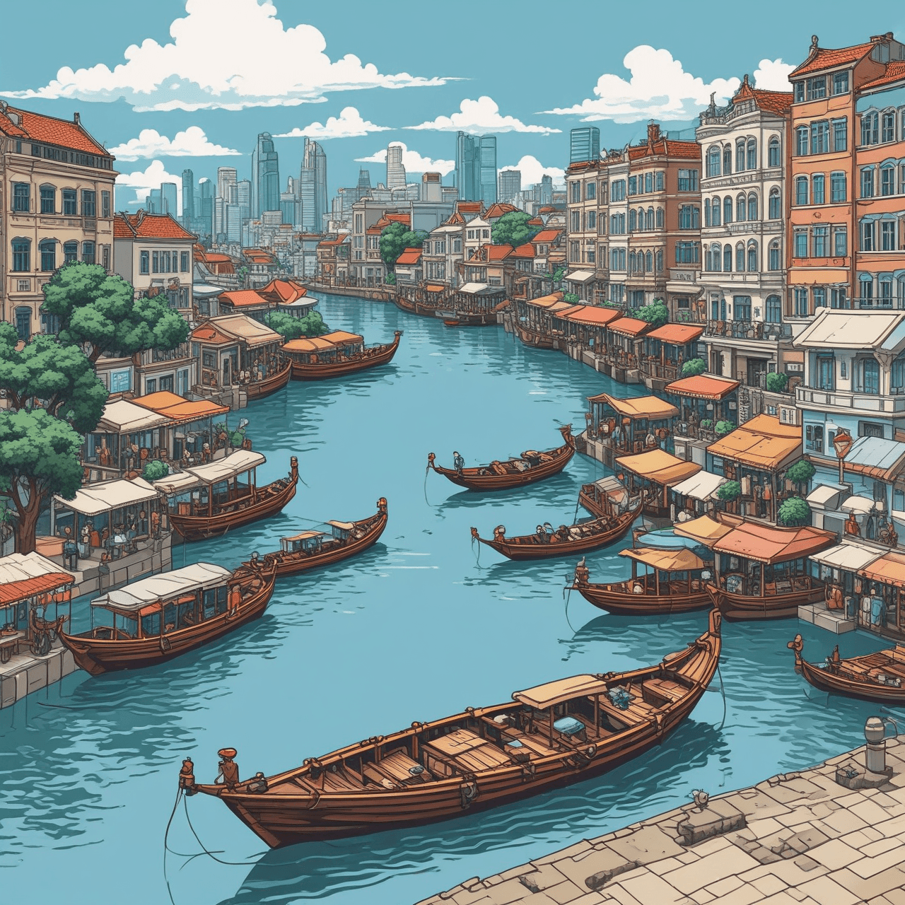 Singapore Showdown: 1800s Quiz game banner