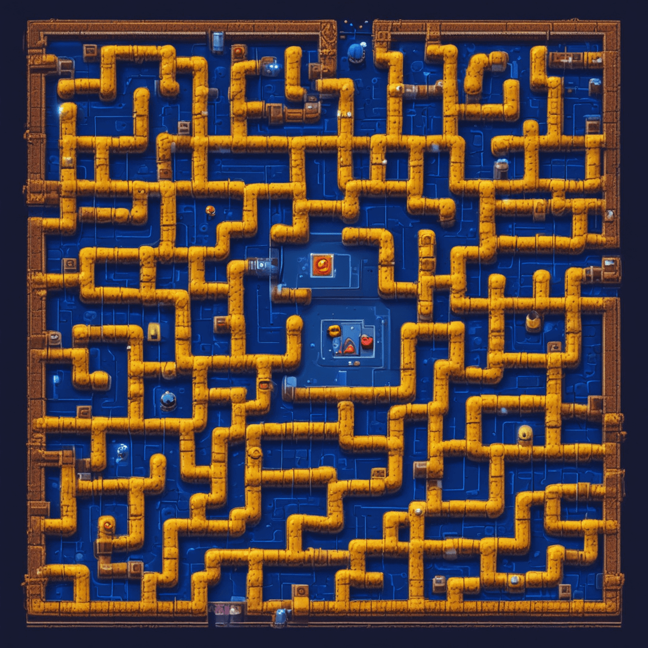 Pac-Quiz Maze Run game banner