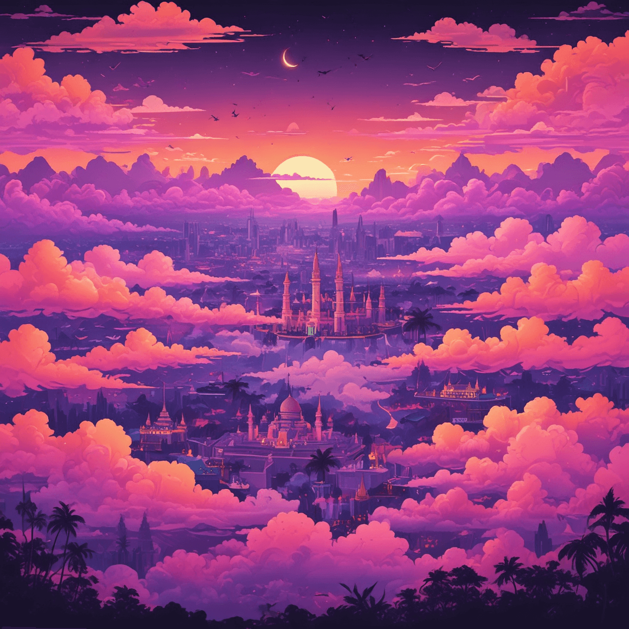 Jembatan Awan Sejarah game banner