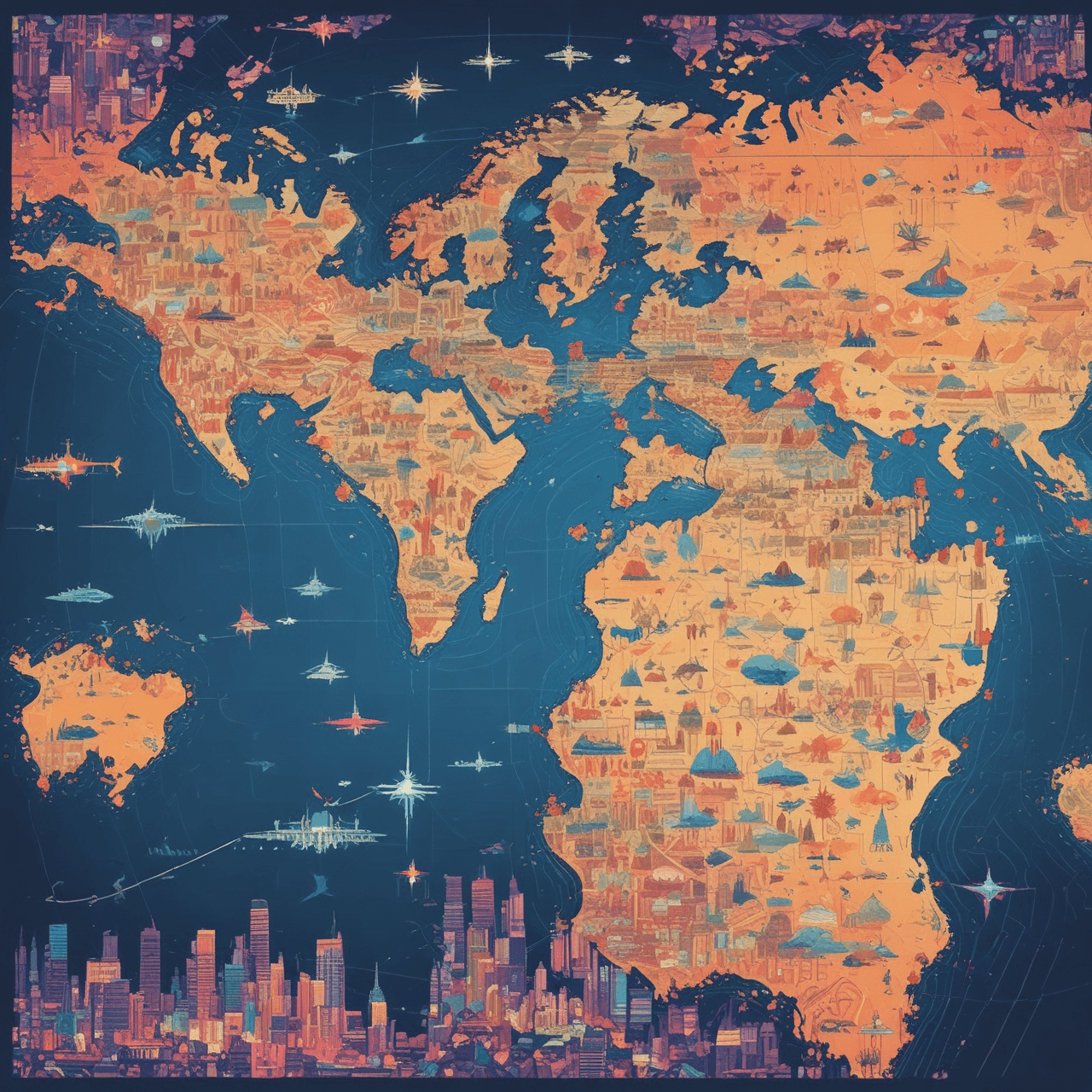 Population Pulse Jetpack game banner