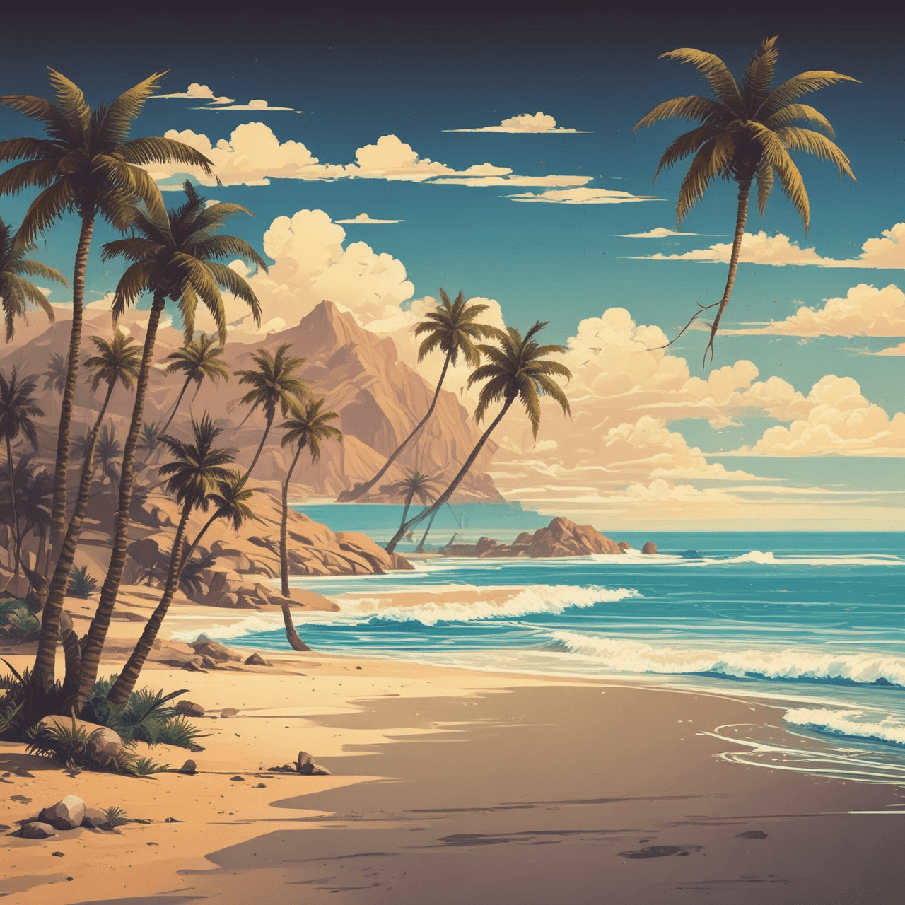 Geometry Beach Dash game banner