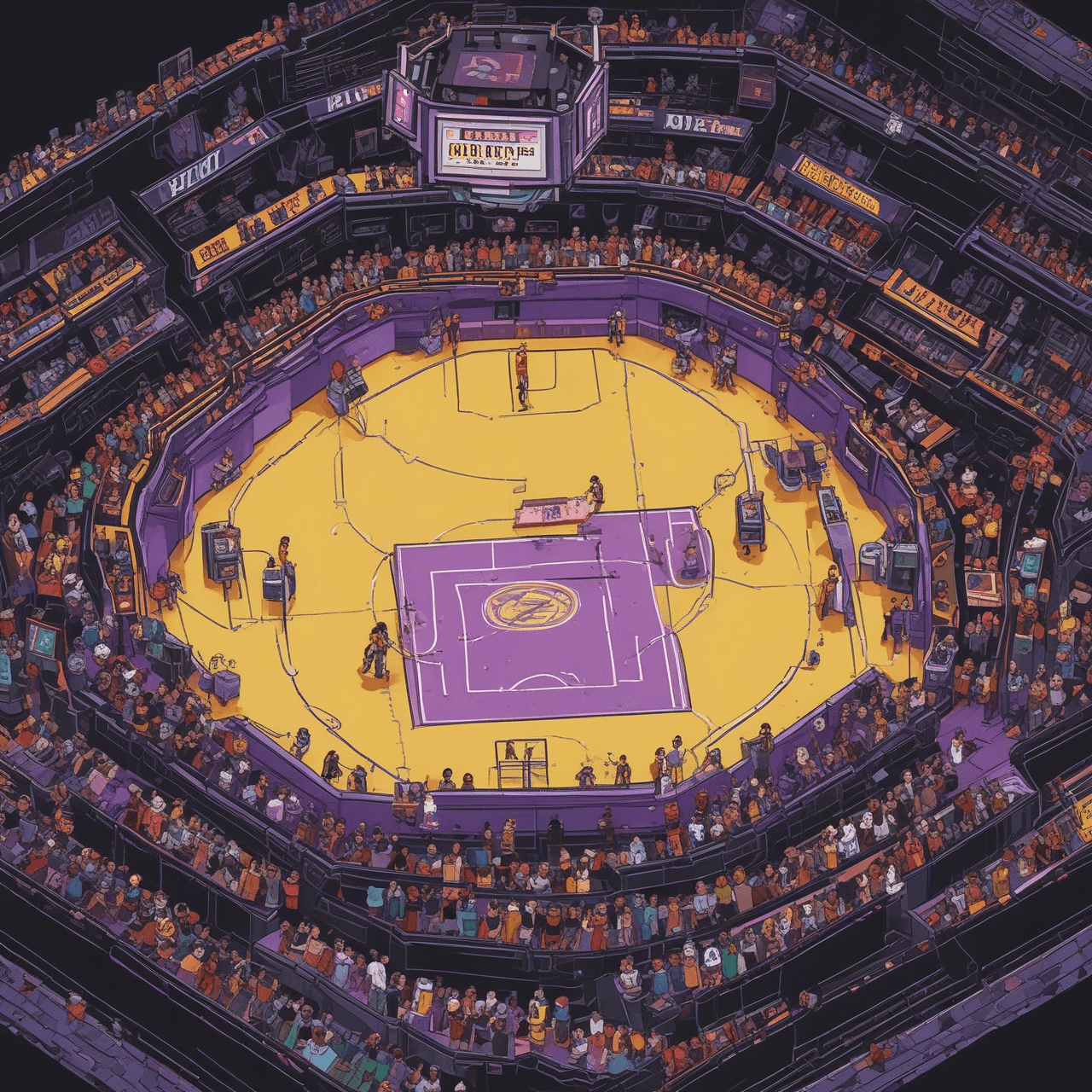 Lakers Lineup Leap game banner