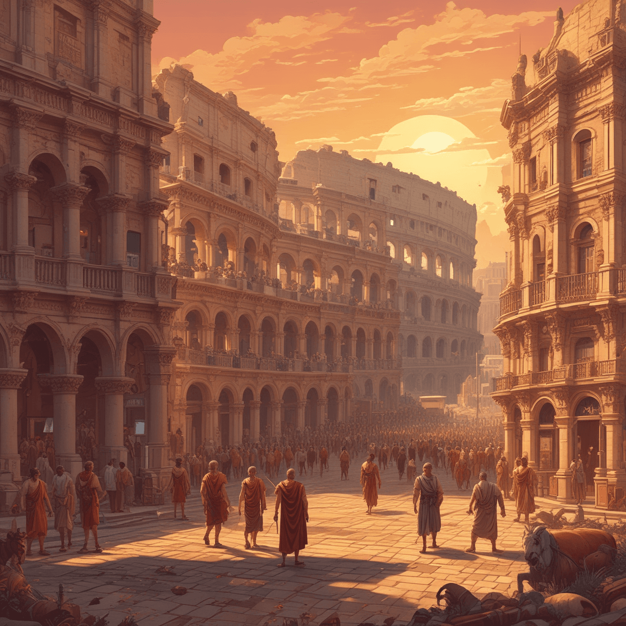 Roman Empire Run Quiz game banner