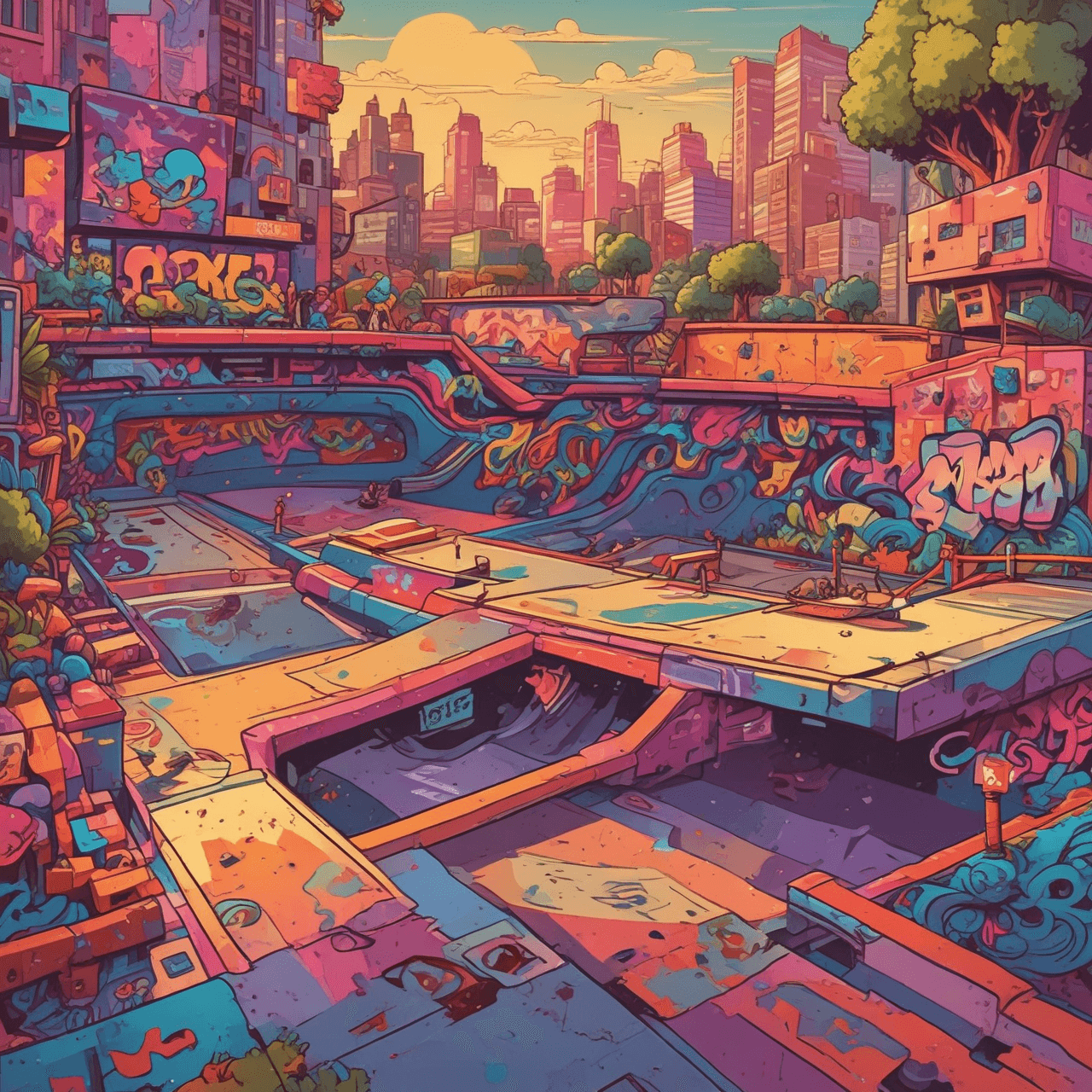 Skate Math: Place Value Grind game banner