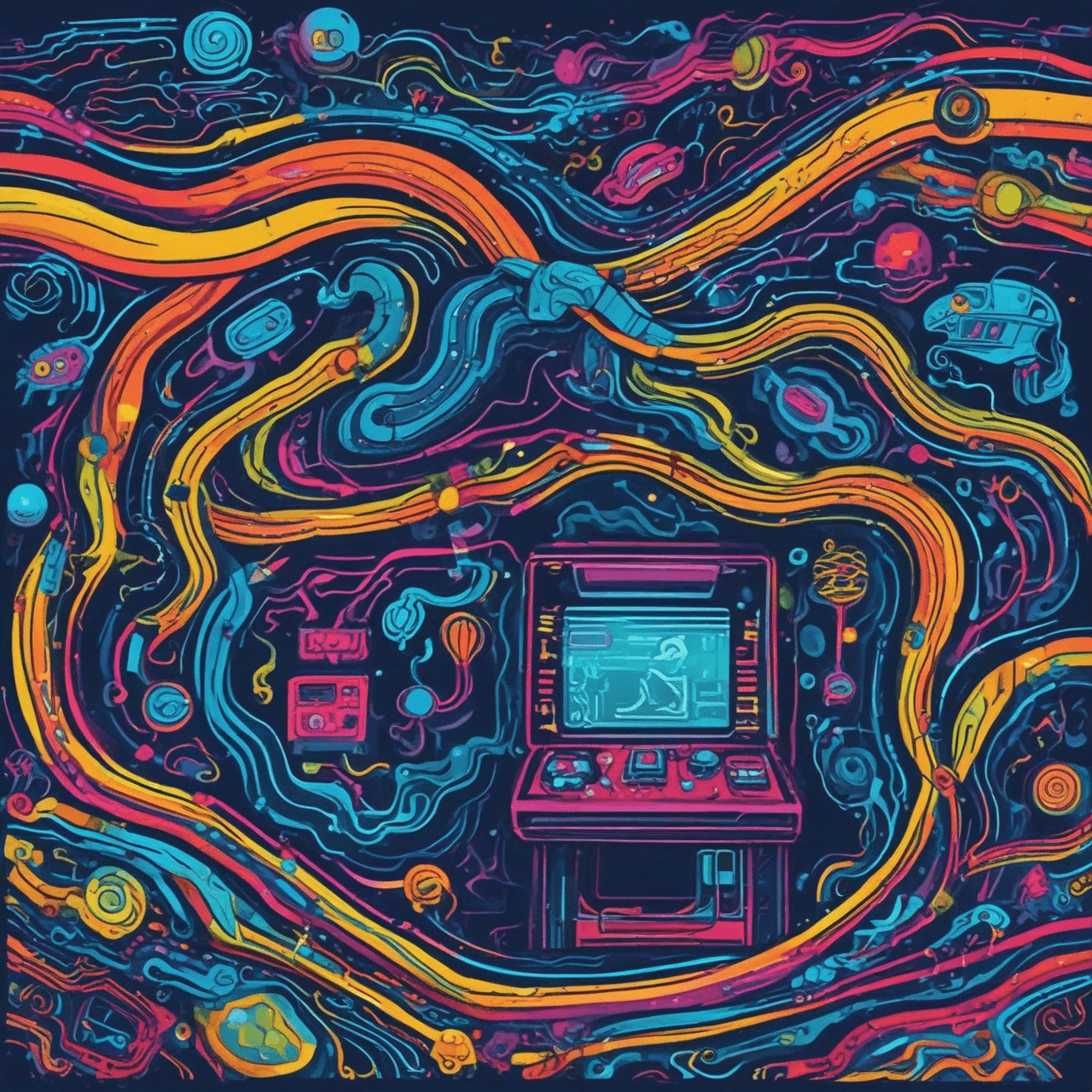 Carrera de los Nervios Craneales game banner