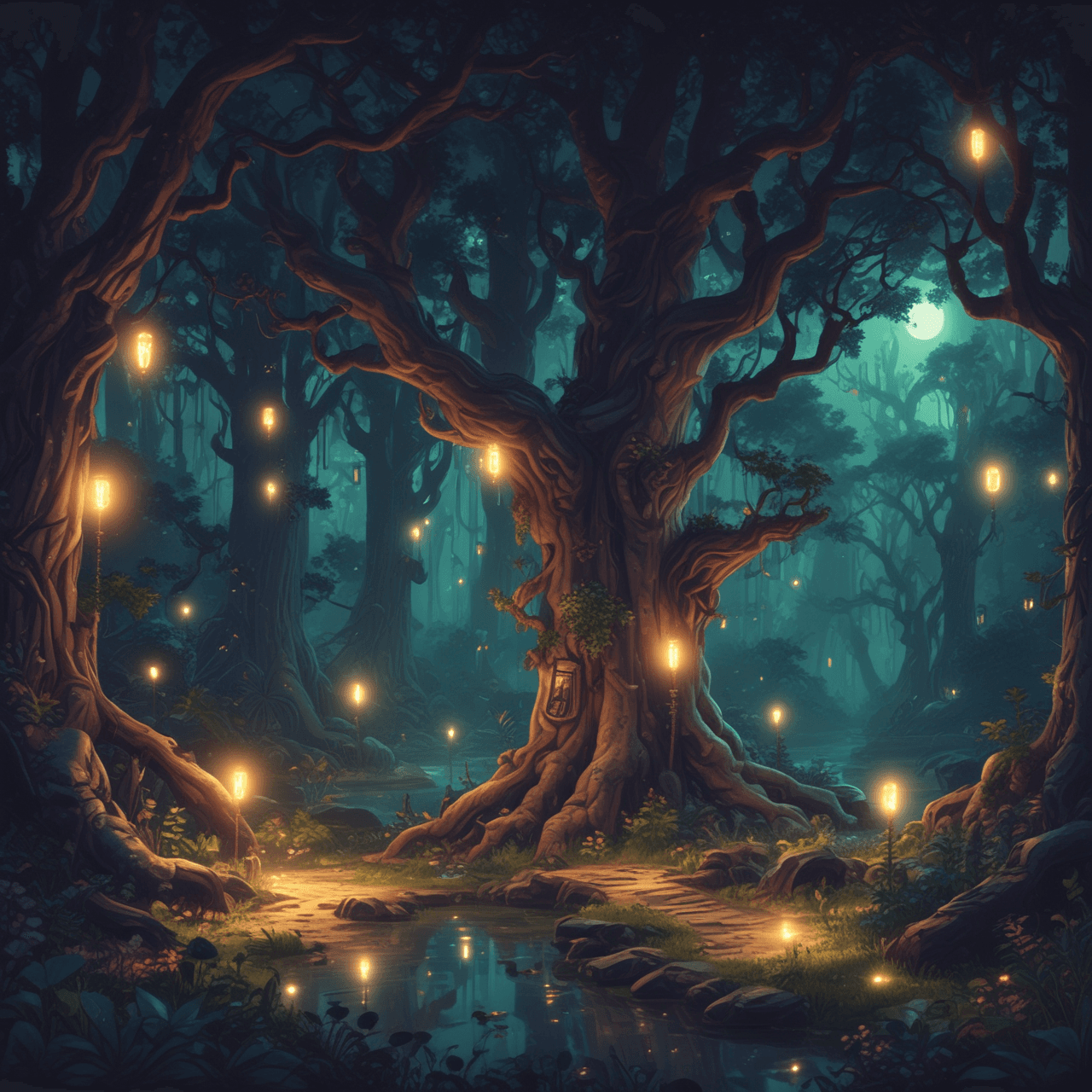 Midsummer Night's Jetpack game banner