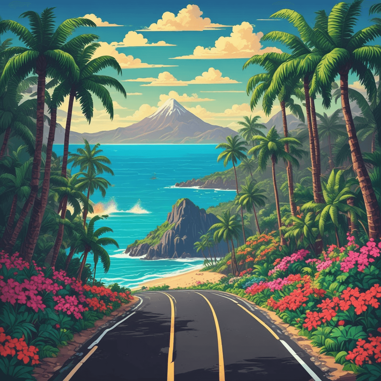 Aloha Runner Quiz game banner