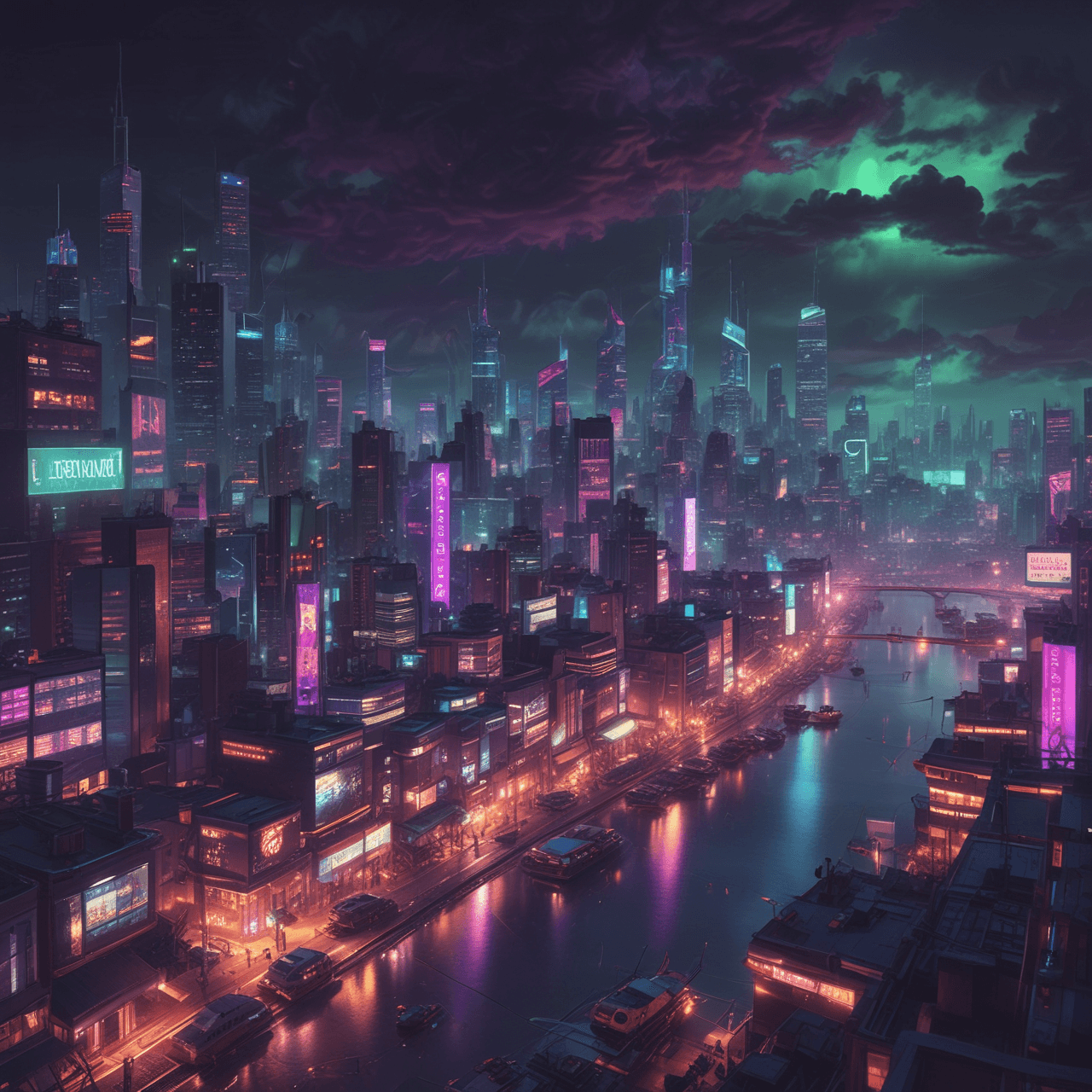 Neon Bio Quiz Run game banner