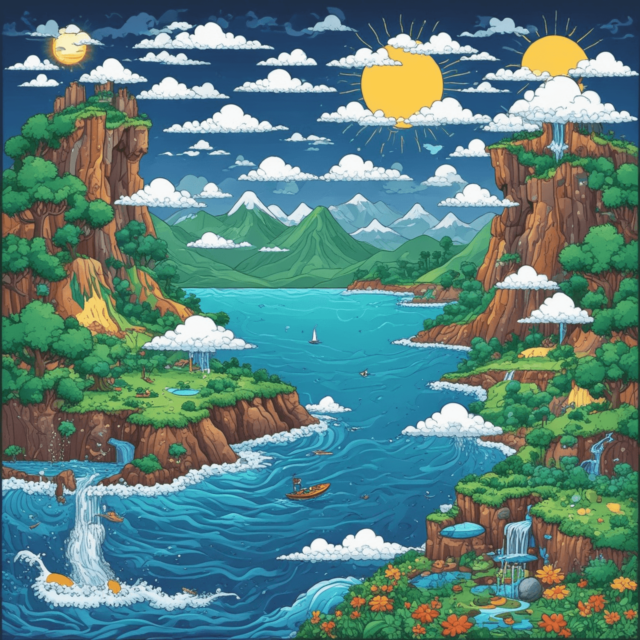 Water Cycle Journey game banner