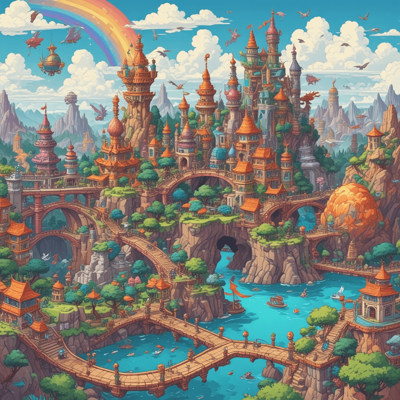 Dragon Jump game banner