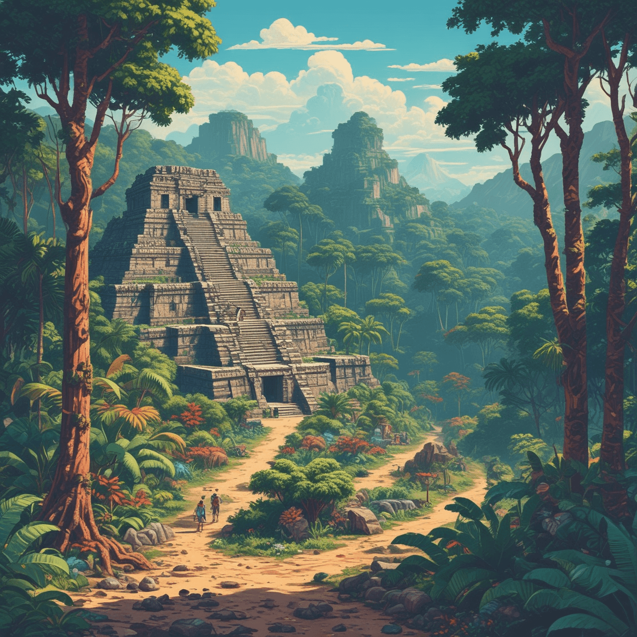 Central America Dash game banner