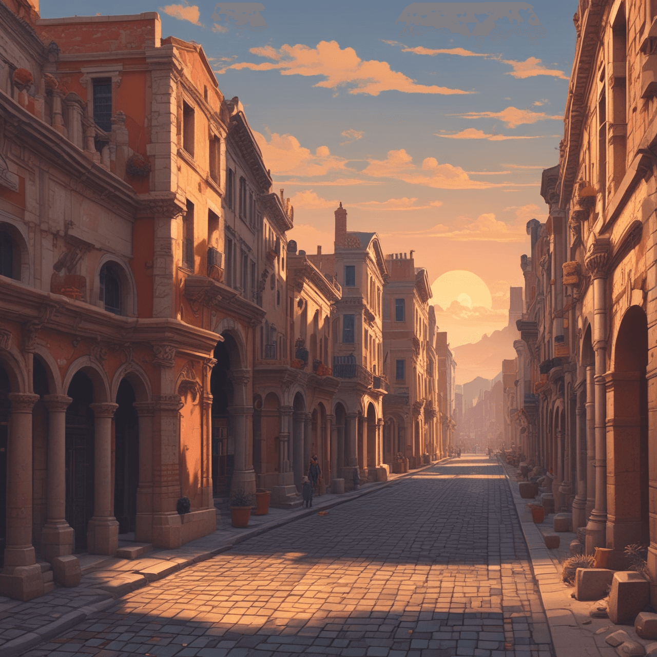 Rome's Destiny Run game banner