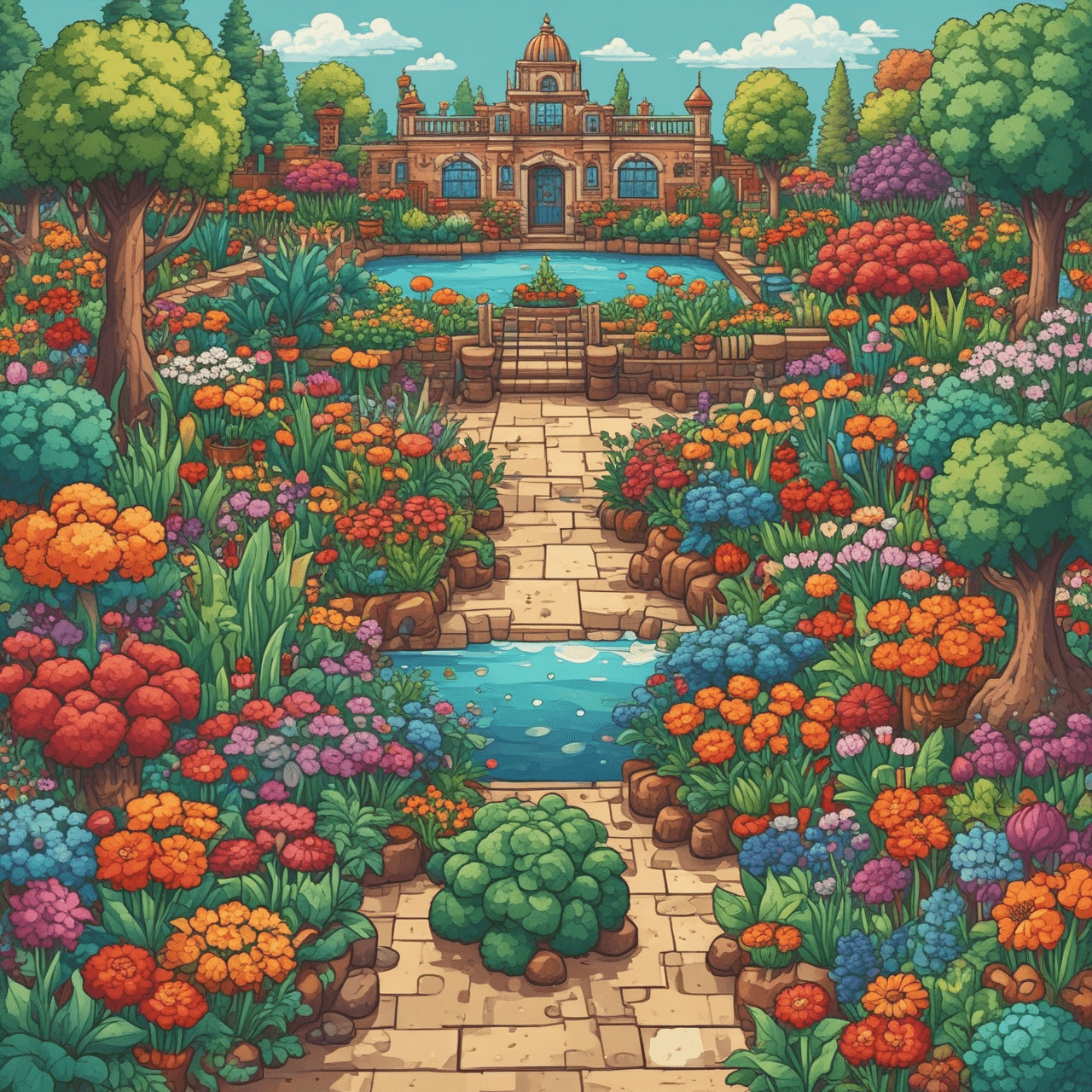 Garden Quiz Adventure game banner