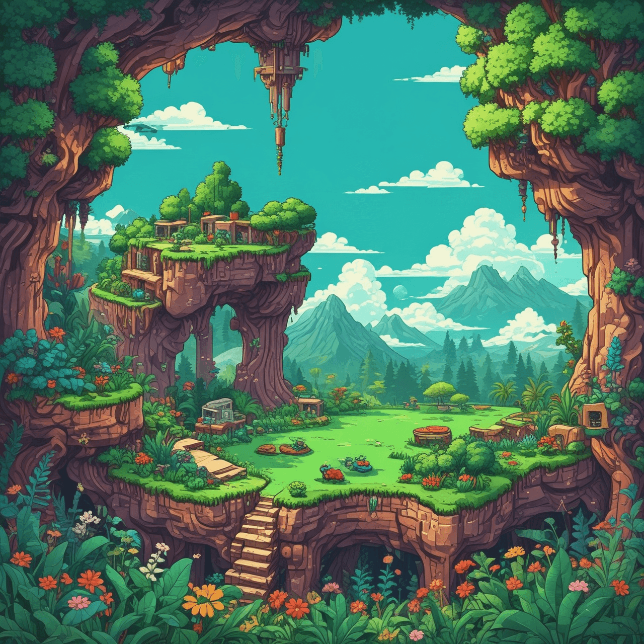 Biologie Jetpack Avontuur game banner