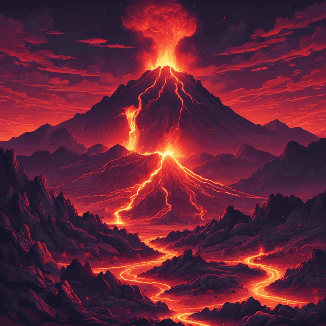 Volcano Dash Quiz game banner