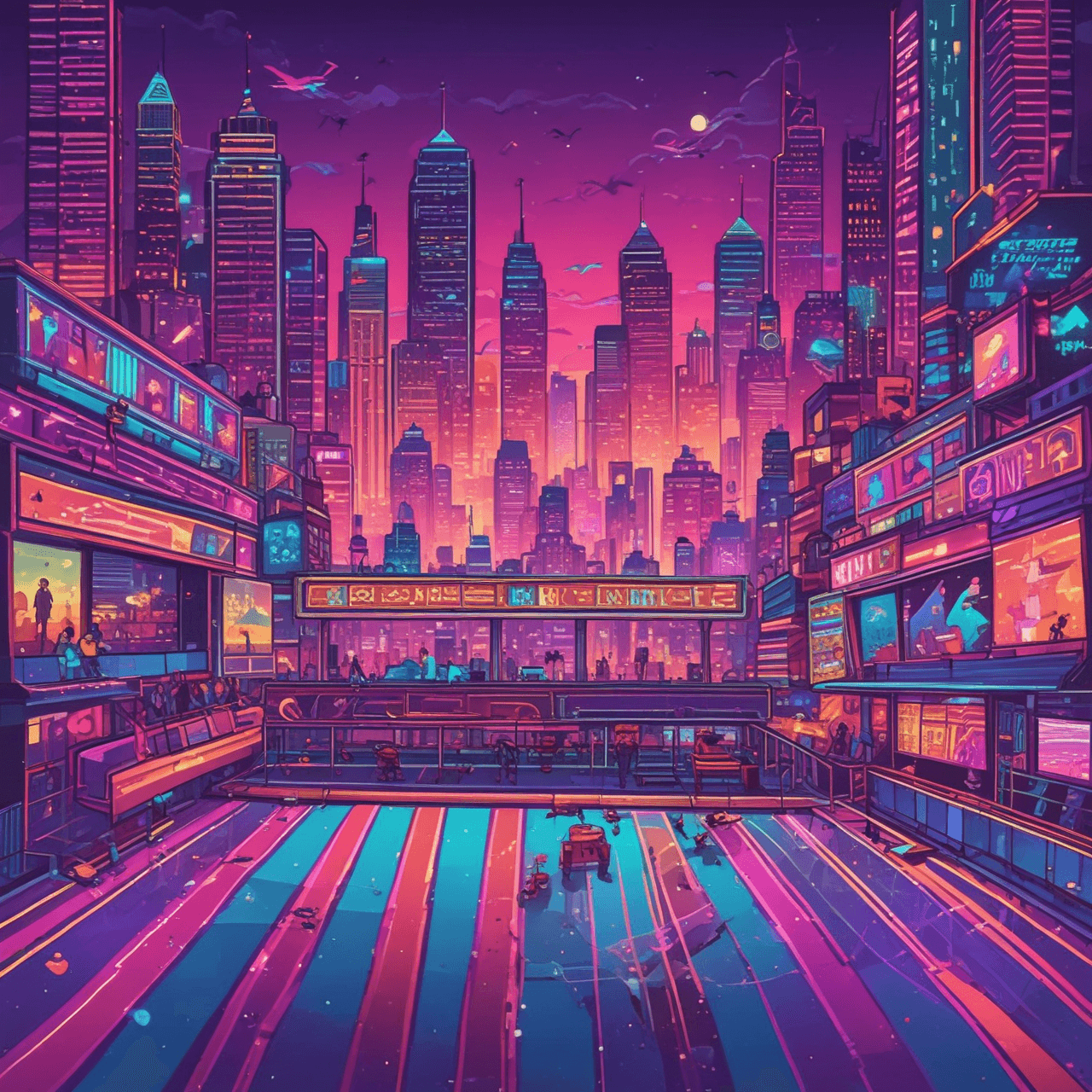 Luna's Roller Quiz game banner