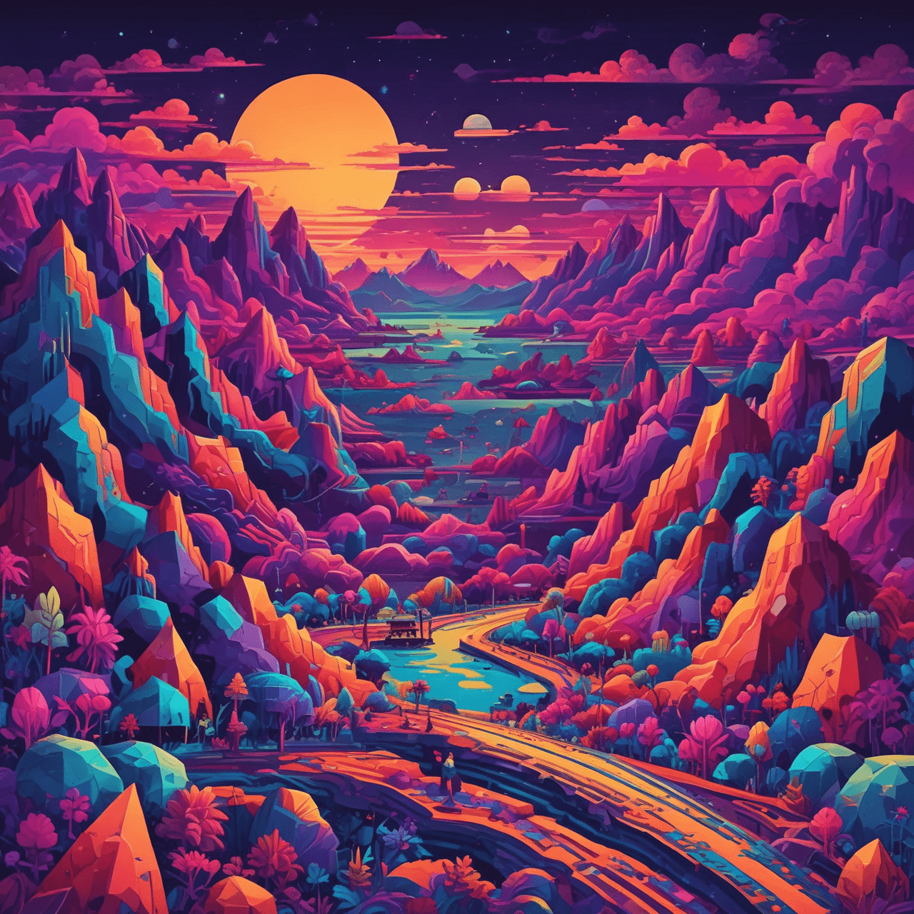 Shape Runner Quiz game banner