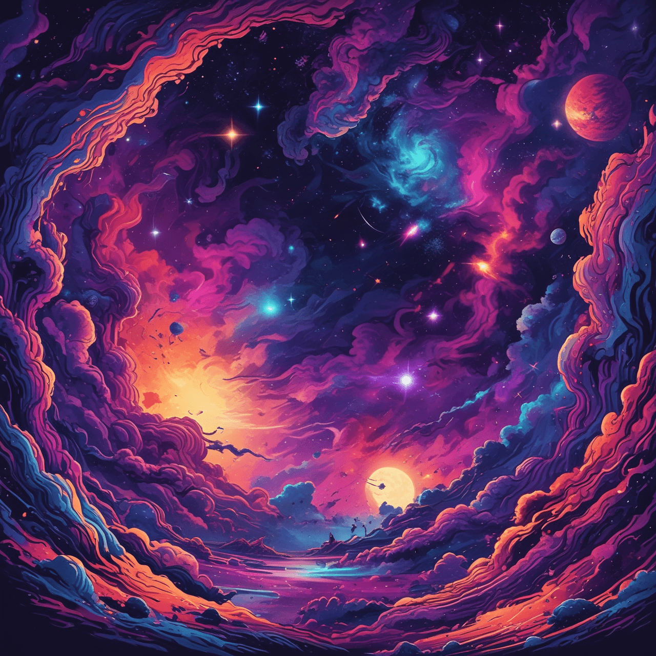 Cosmic Collapse Quiz game banner