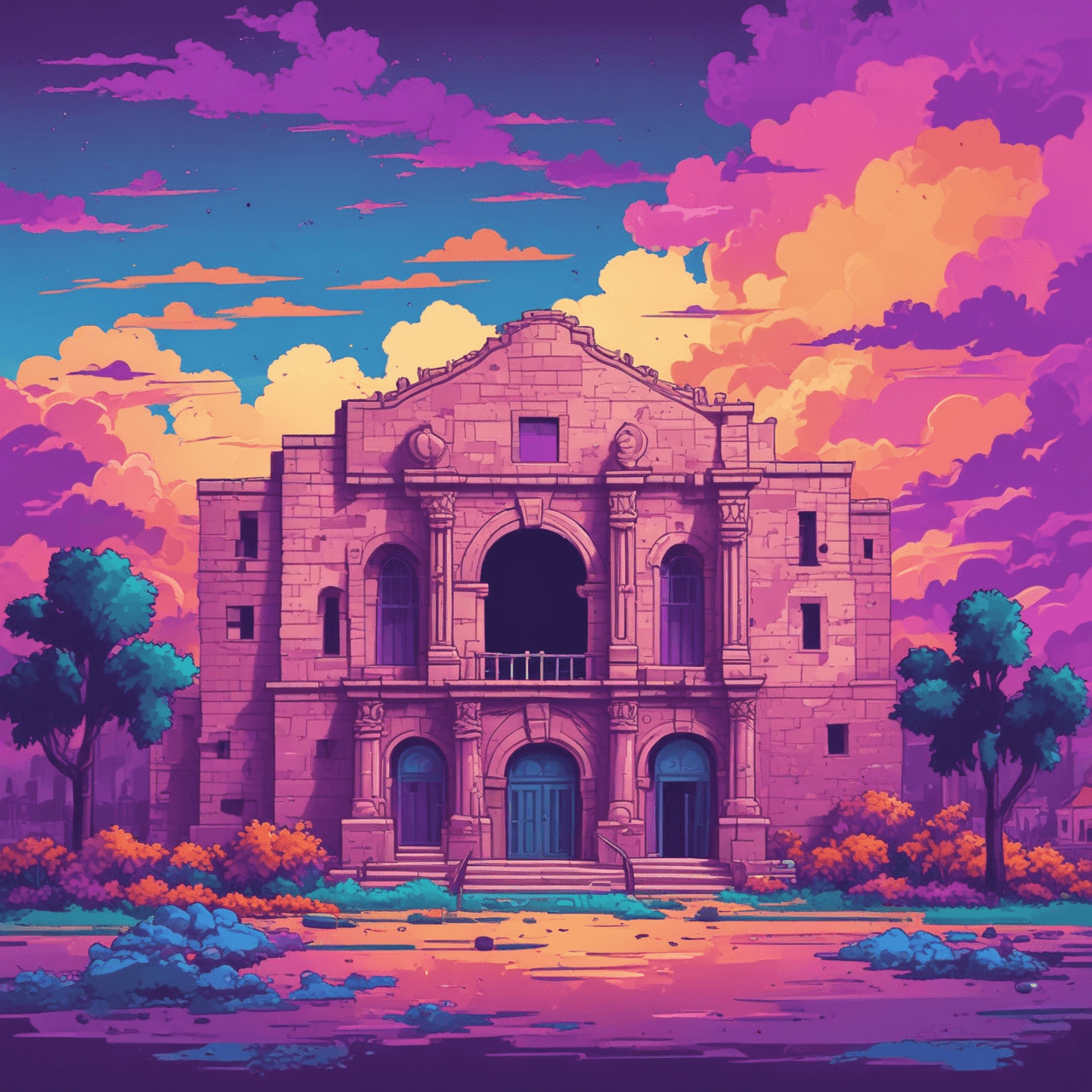 Alamo Runner game banner