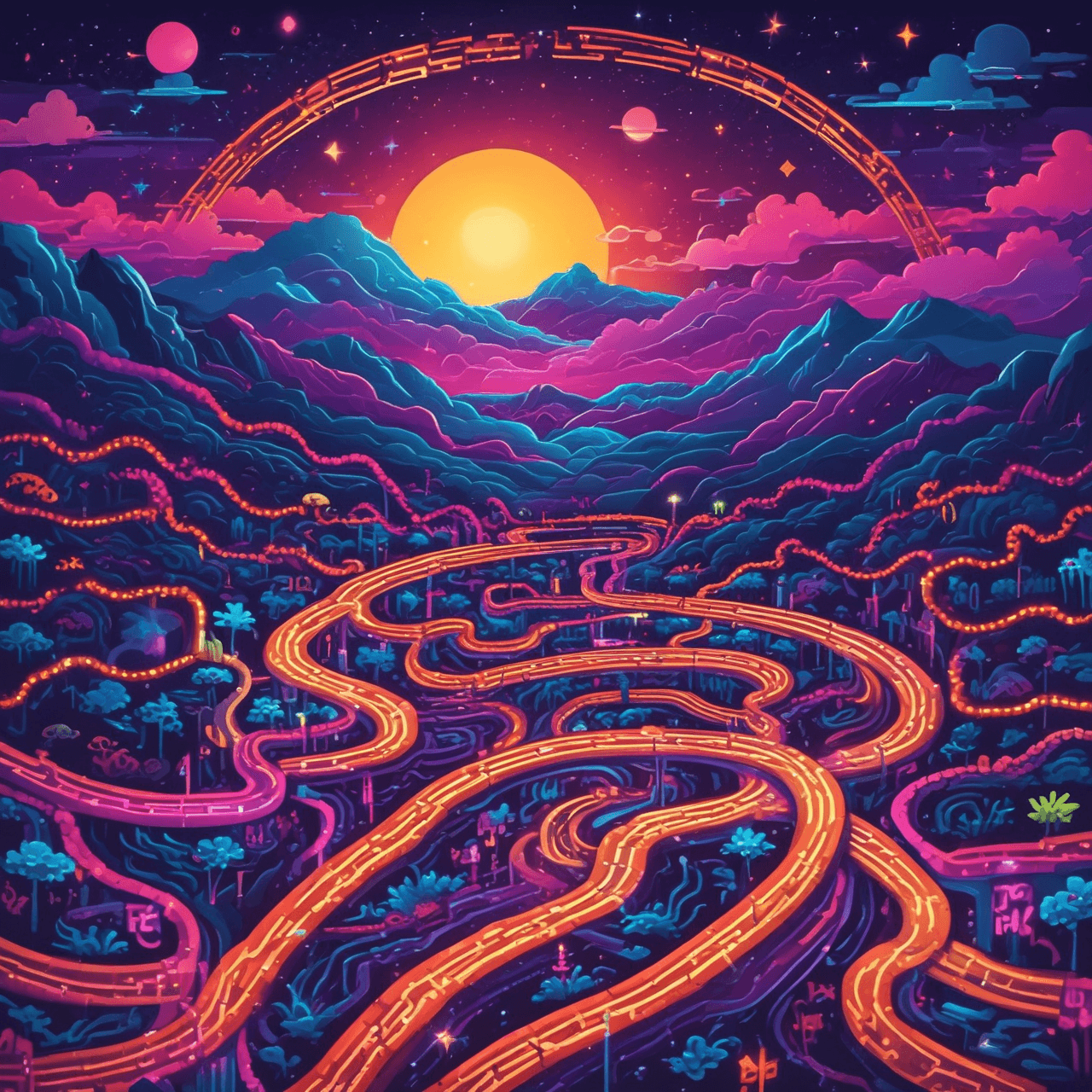 Number Trace Race game banner