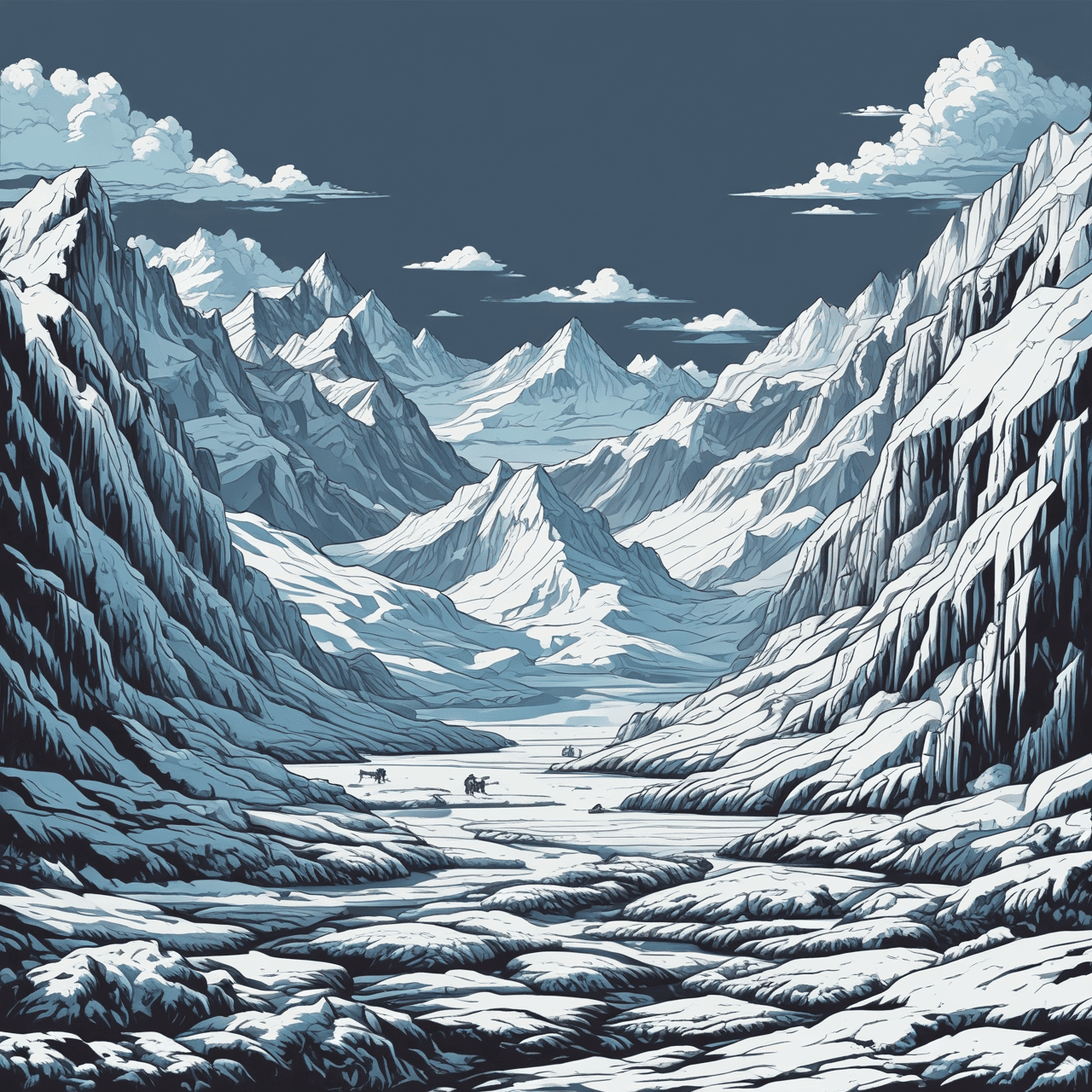Glacier Trek game banner